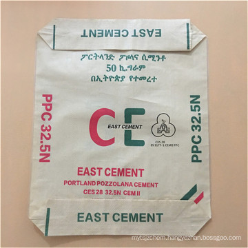 plastic pp woven coated cement bag